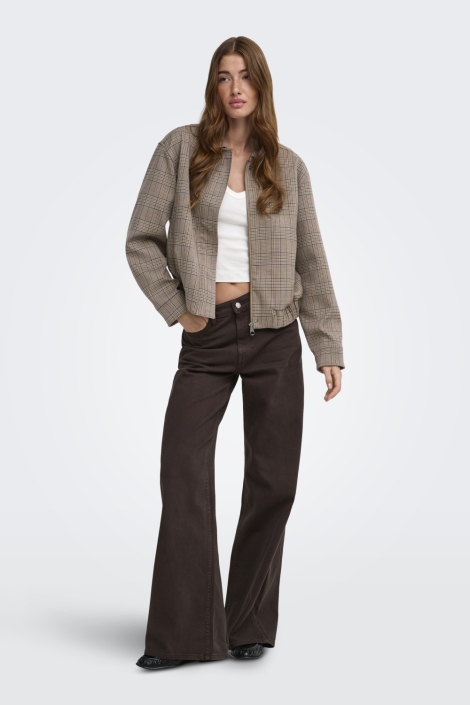 Only bruine dames jas | Model