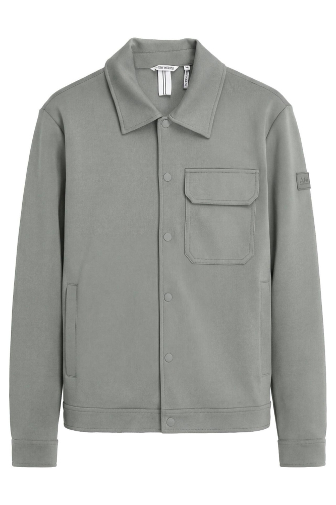 Antony Morato groene heren vest | Vooraanzicht