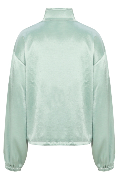 C&S The Label groene dames jas | Achteraanzicht