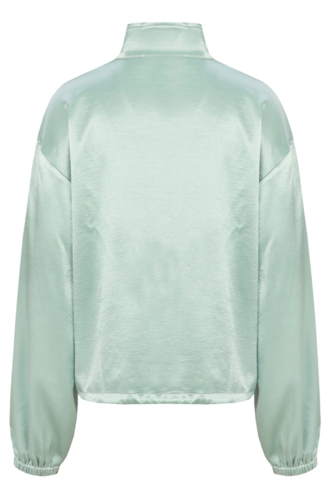 C&S The Label groene dames jas | Achteraanzicht