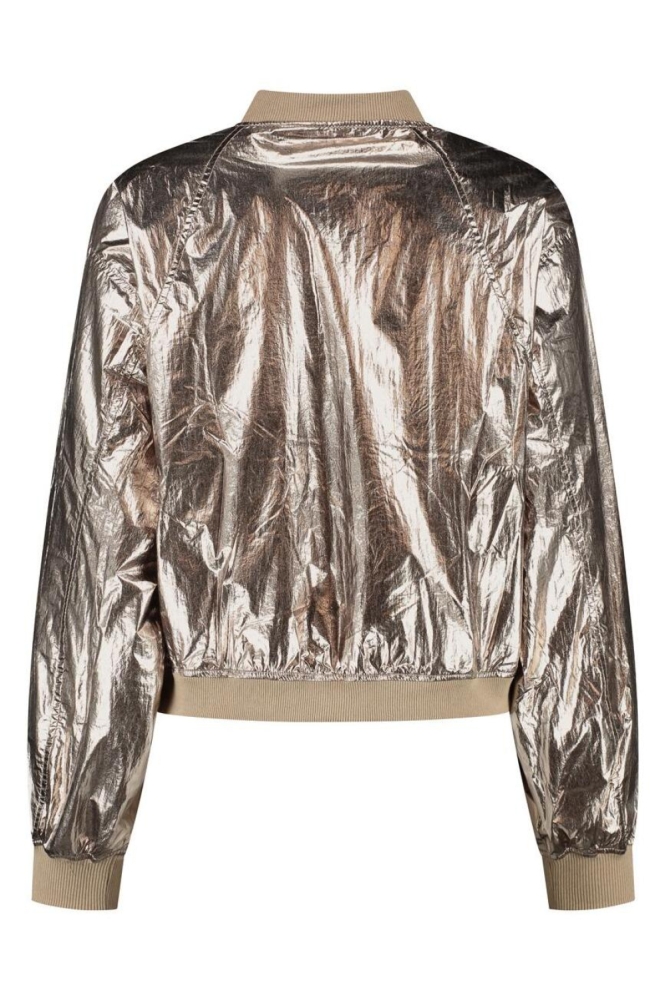 Lady Day gouden dames jas | Achteraanzicht