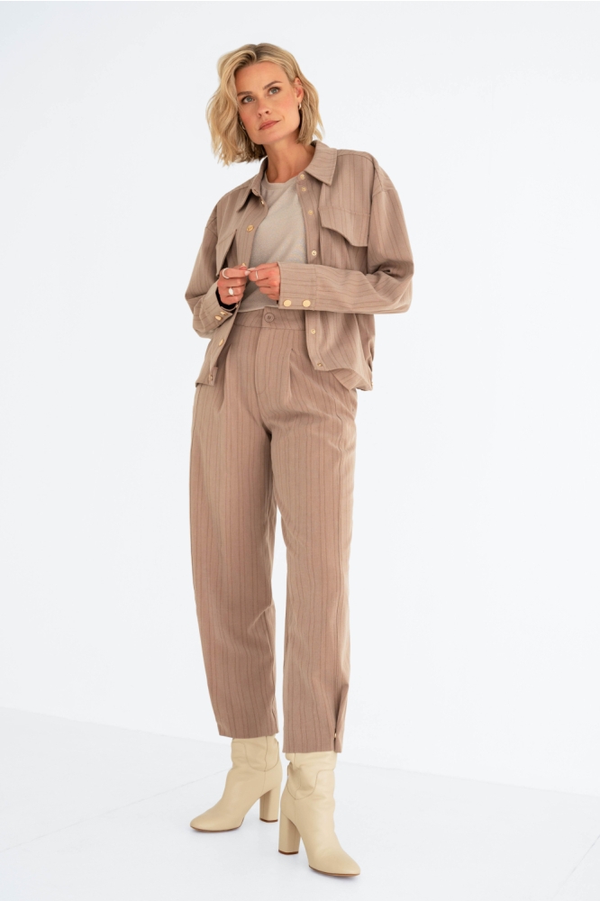 Zizo roze dames blazer | Model