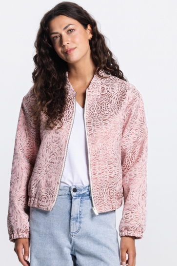 Juffrouw Jansen Jas ROX SS26 JASJE MJ 219 BOMBER L 000349 BLUSH