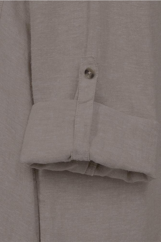 Freequent grijze dames jurk | Close up
