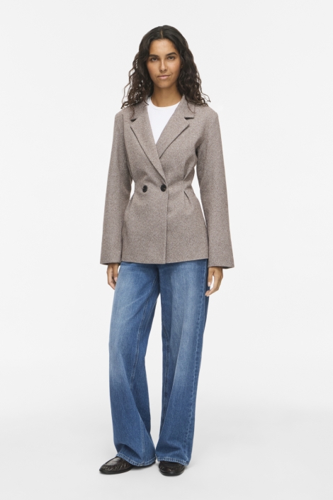 Vila bruine dames blazer | Model