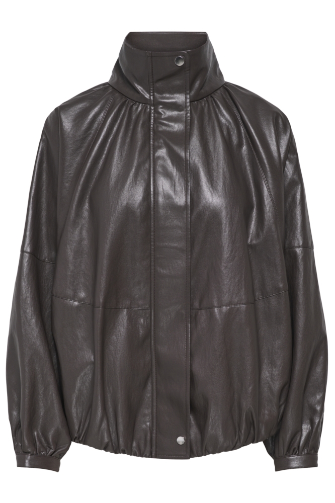 Only bruine dames jas | Vooraanzicht