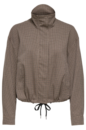 Only Jas ONLCASSANDRA CHECK JACKET OTW 15385378 Humus
