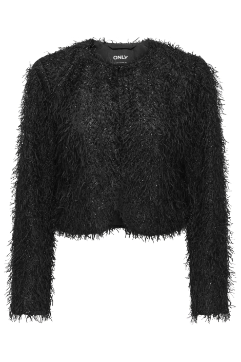 Only zwarte dames vest | Vooraanzicht