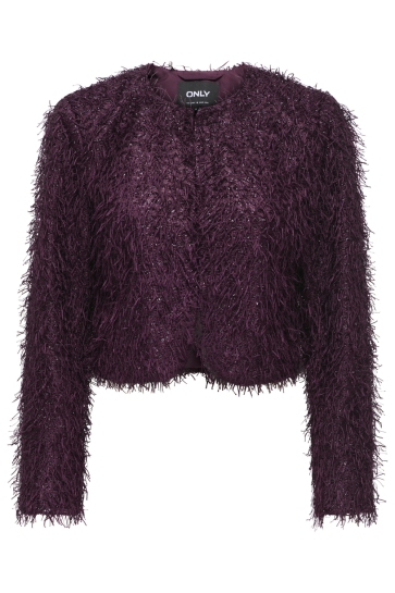 Only Vest ONLNEWLISE SHORT JACKET OTW 15381316 Winetasting