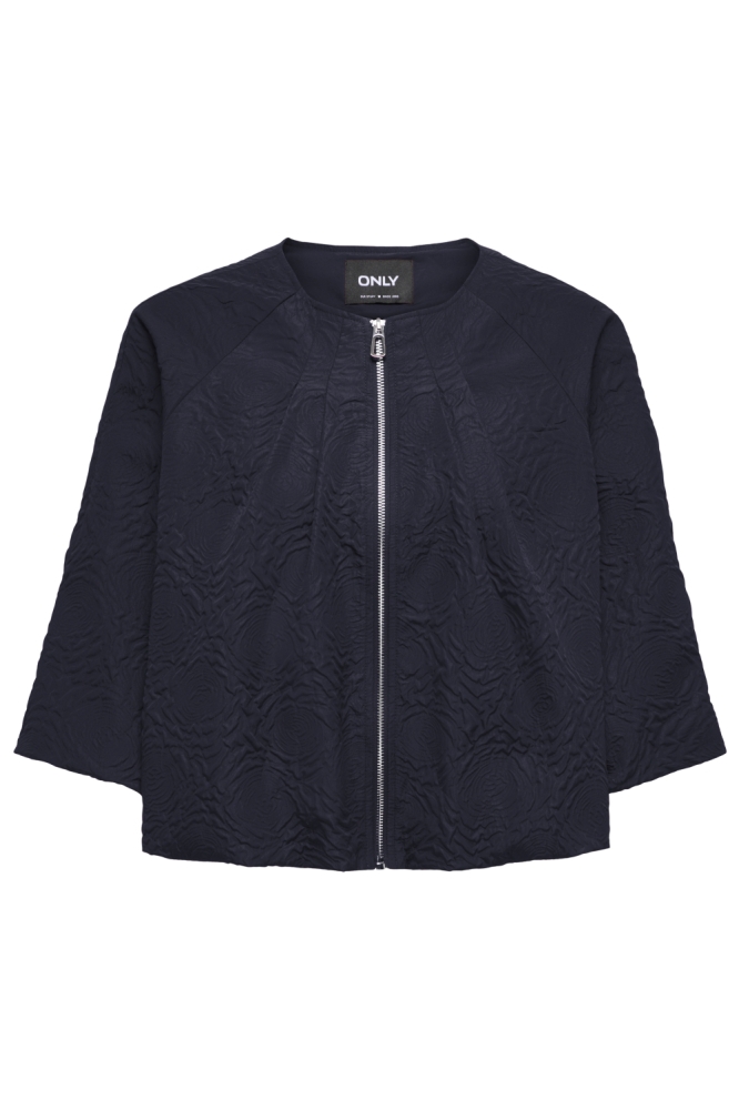 Only blauwe dames vest | Vooraanzicht