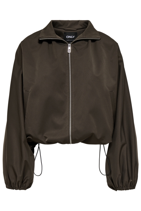 Only bruine dames jas | Vooraanzicht