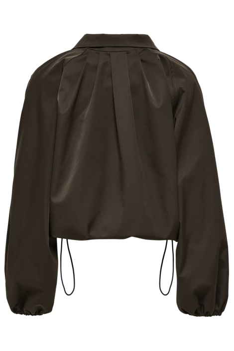 Only bruine dames jas | Achteraanzicht