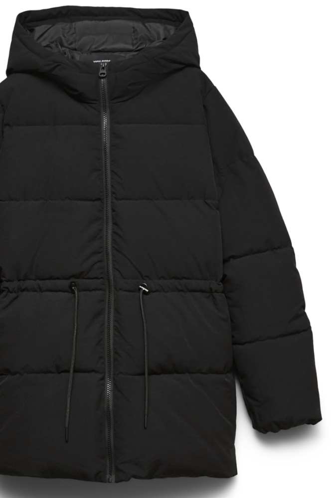 Vero Moda zwarte dames jas | Close up