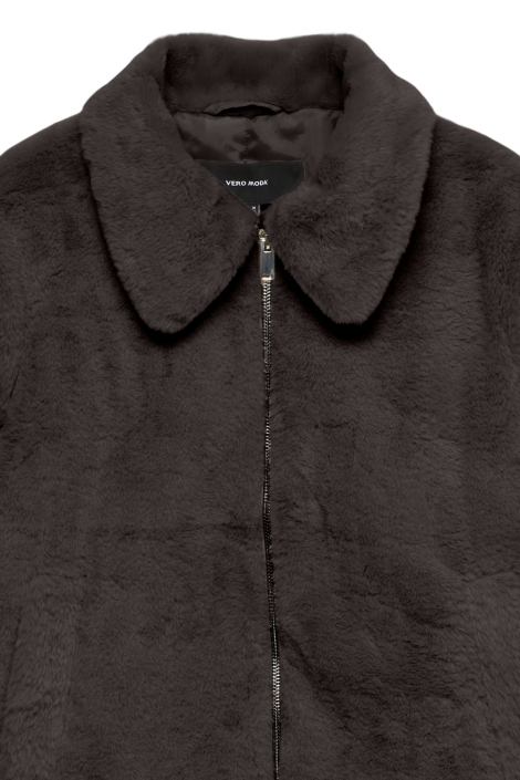 Vero Moda bruine dames jas | Close up