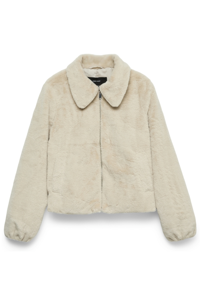 Vero Moda beige dames jas | Vooraanzicht