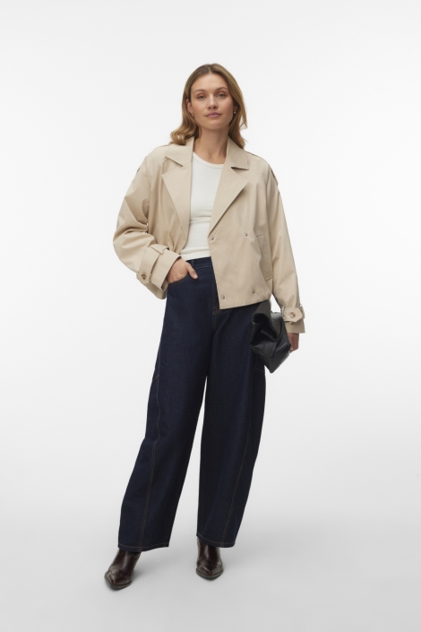 Vero Moda beige dames jas | Model