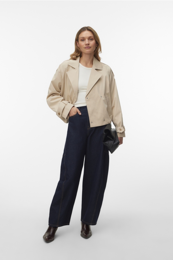 Vero Moda beige dames jas | Model