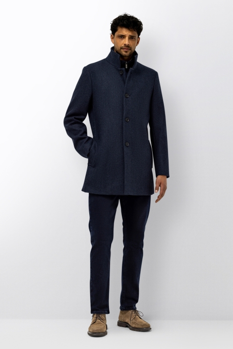 State of Art blauwe heren jas | Model