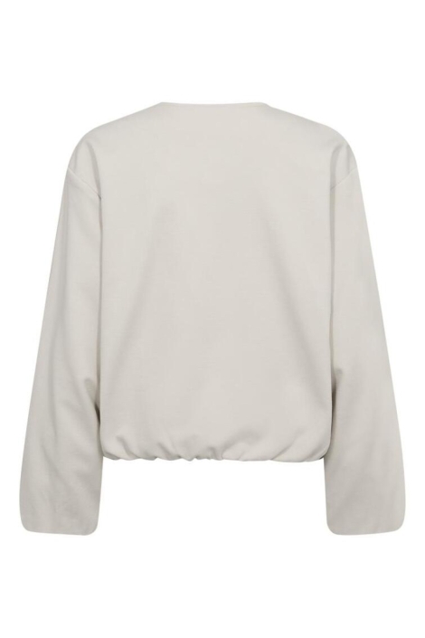 Freequent beige dames jas | Achteraanzicht