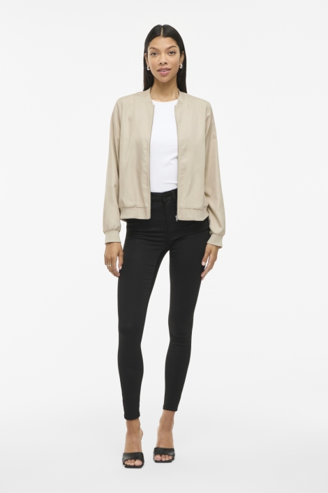 Vila beige dames jas | Model