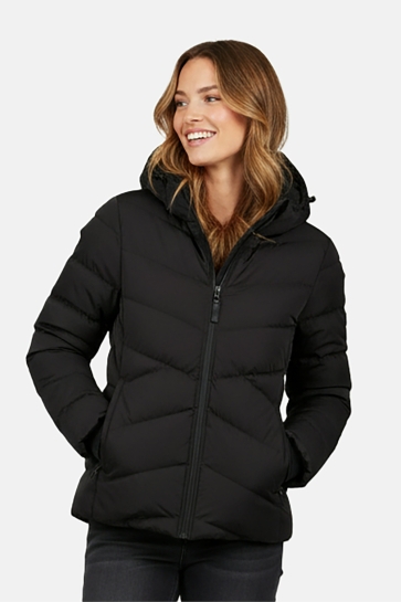 Cars synria polyester brown Zwart