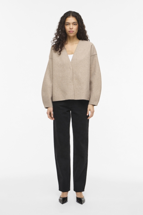 Vila beige dames jas | Model