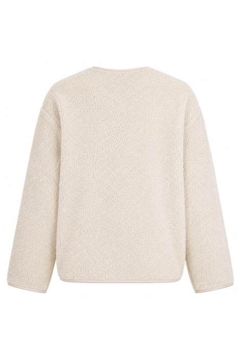 Vila beige dames jas | Achteraanzicht