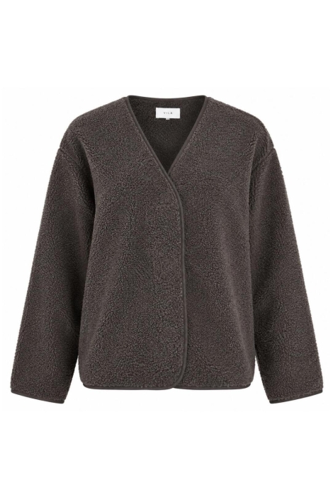 Vila bruine dames jas | Vooraanzicht