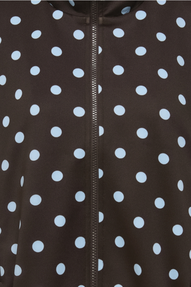 Only bruine dames jas | Kleurstaal