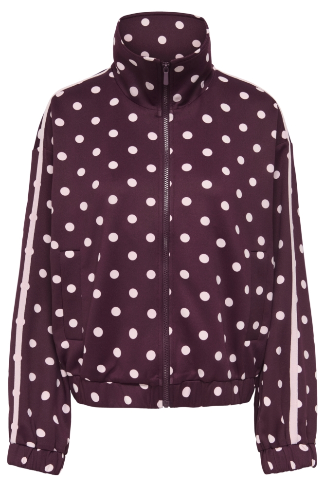 Only bordeaux dames jas | Vooraanzicht