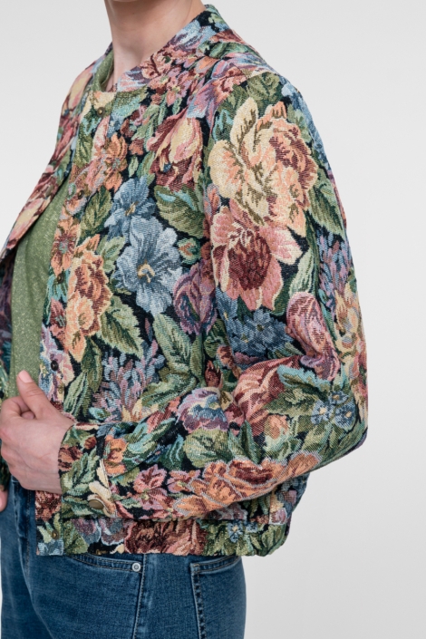 Geisha multi color dames jas | Close up