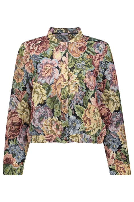Geisha multi color dames jas | Vooraanzicht