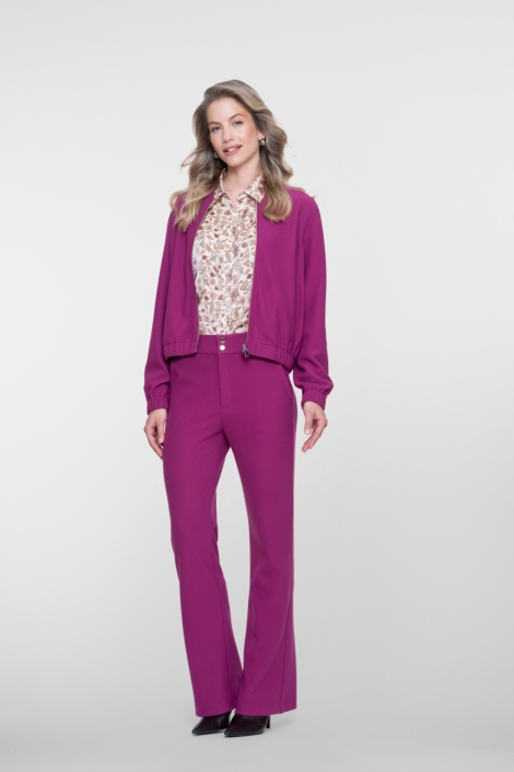 Geisha roze dames vest | Model