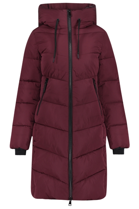 Geisha bordeaux dames jas | Vooraanzicht