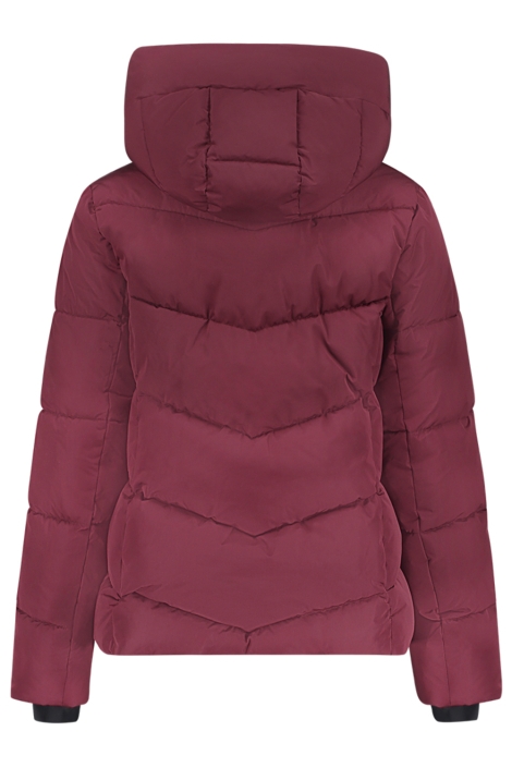 Geisha bordeaux dames jas | Achteraanzicht