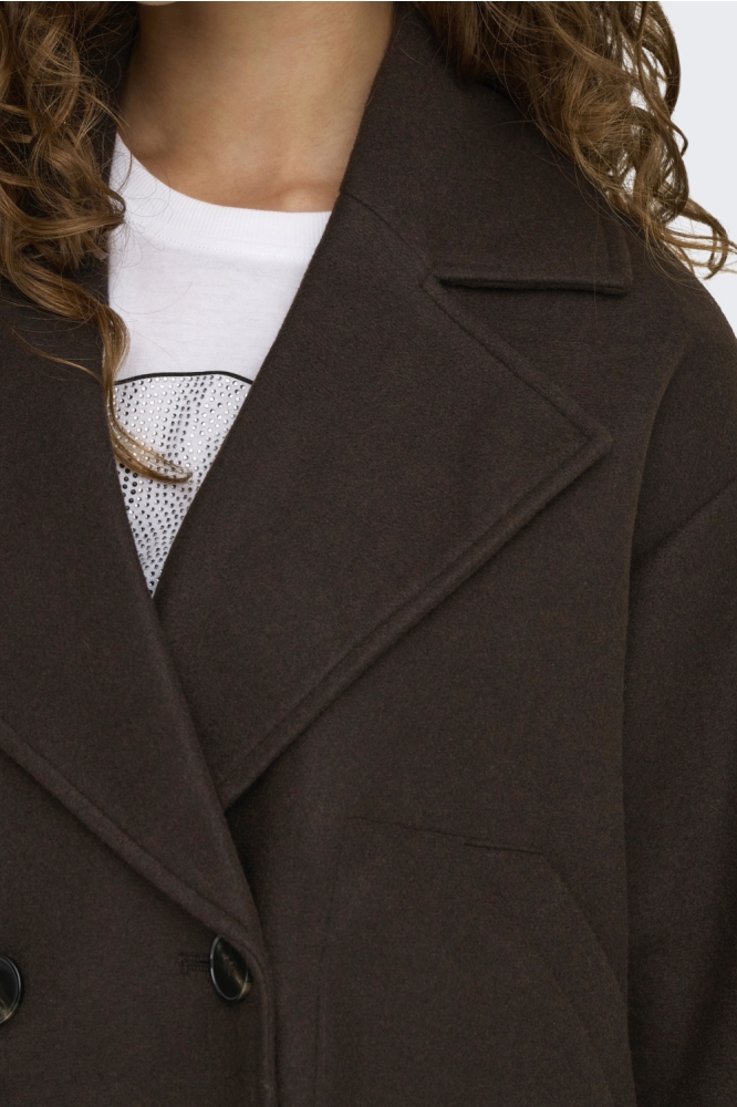 Only bruine dames jas | Close up
