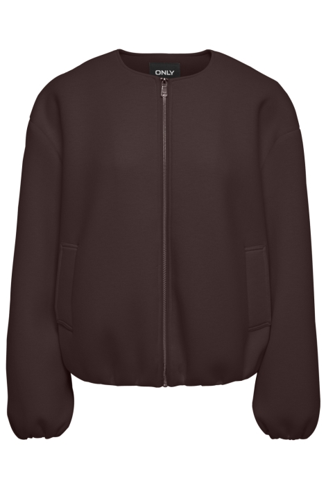 Only bruine dames jas | Vooraanzicht