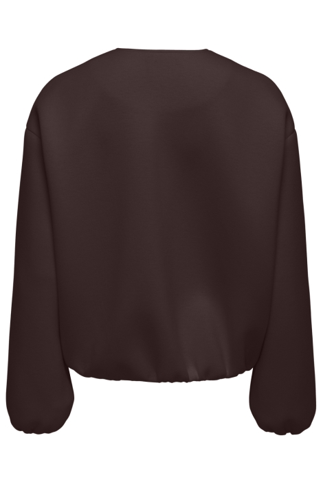 Only bruine dames jas | Achteraanzicht