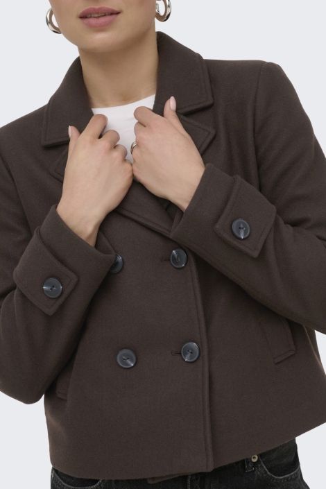 Only bruine dames jas | Close up