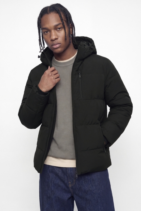 Jack & Jones zwarte heren jas | Model