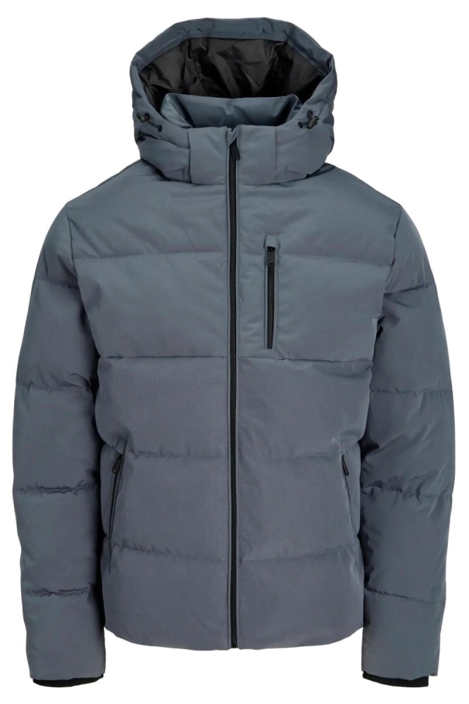 Jack & Jones blauwe heren jas | Vooraanzicht