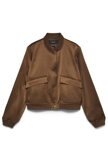 Vero Moda vmsateenamala short jacket Bruin