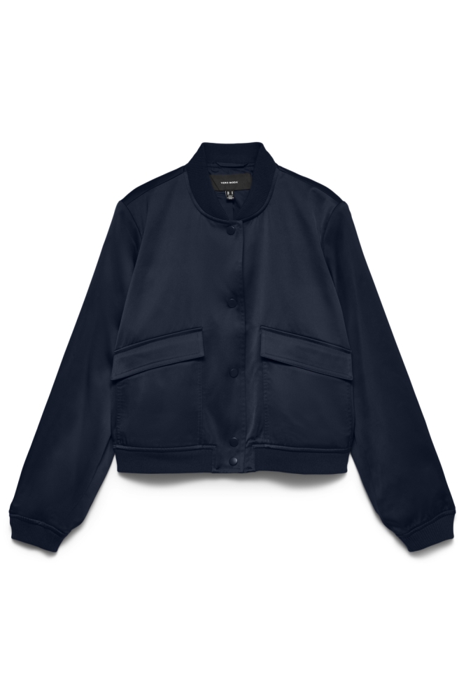 Vero Moda blauwe dames jas | Vooraanzicht