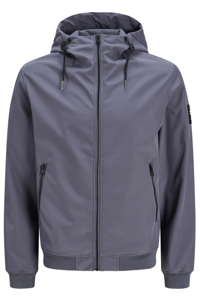 Jack & Jones blauwe heren jas | Vooraanzicht