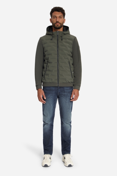 NO-EXCESS groene heren jas | Model