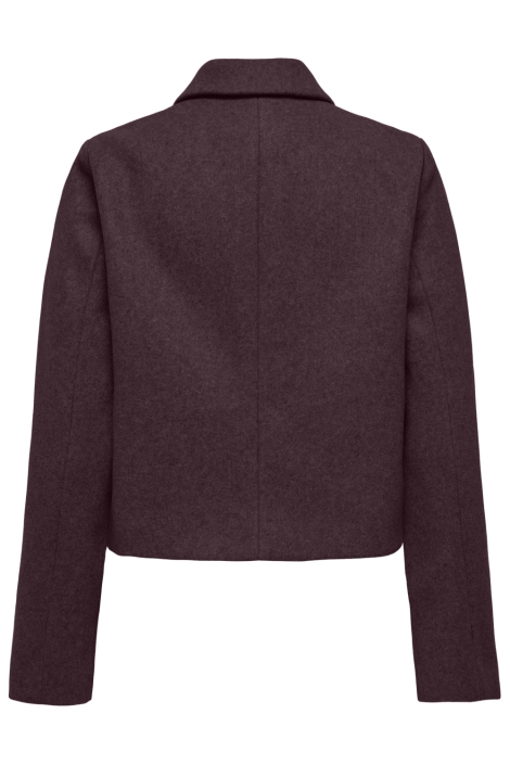 Only bordeaux dames jas | Achteraanzicht