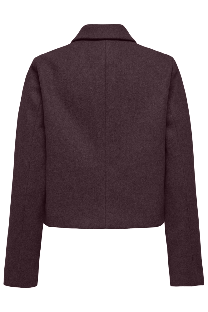 Only bordeaux dames jas | Achteraanzicht