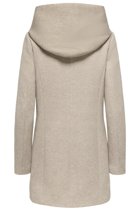 Only taupe dames jas | Achteraanzicht