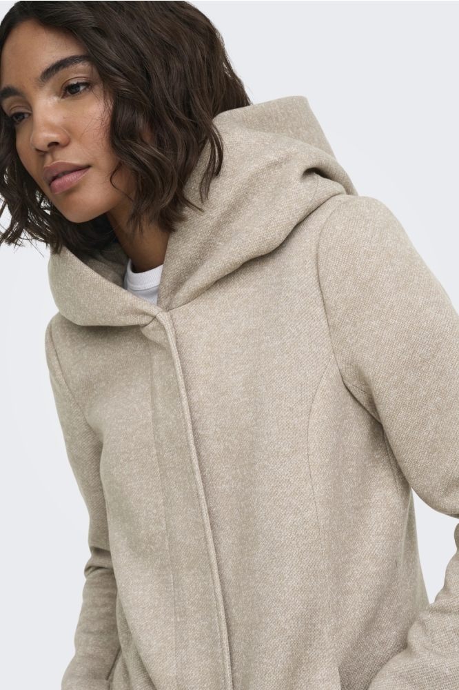 Only taupe dames jas | Close up