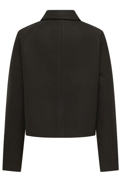 Only bruine dames jas | Achteraanzicht
